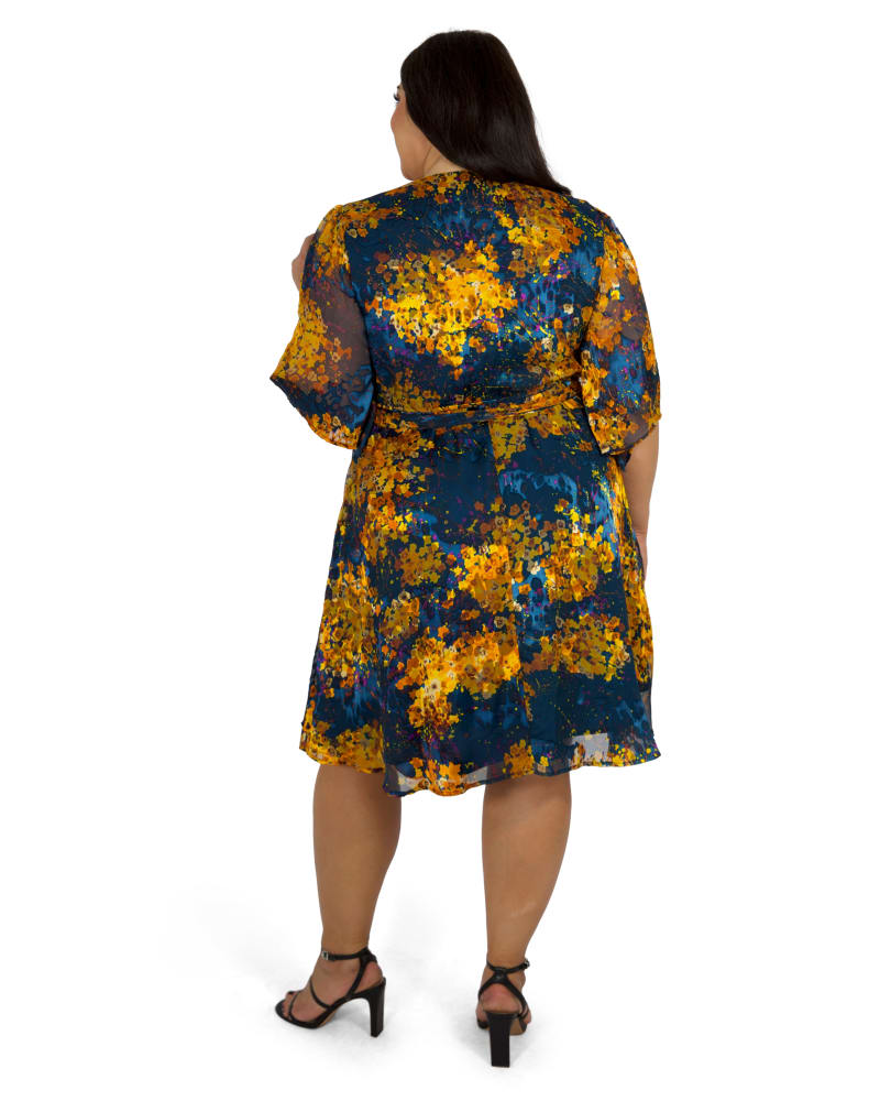 Ladies wrap deals dress size 18